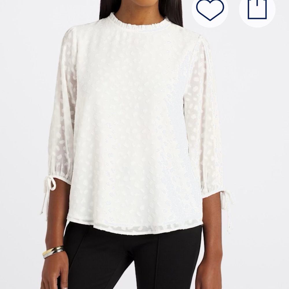 Papermoon Genevieve Clip Dot Blouse